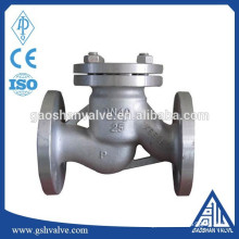 stainless steel flange natural gas check valve